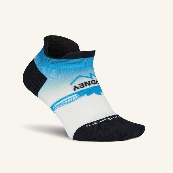 Official 2024 Sydney Marathon Light Cushion Tab Running Socks - Sydney