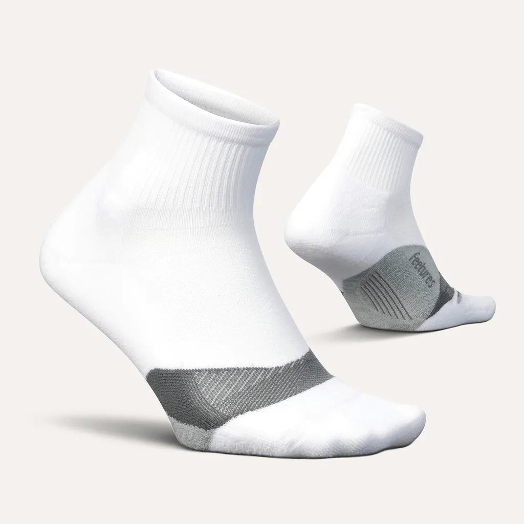 Feetures Elite Running Socks Light Cushion Quarter feetures Australia