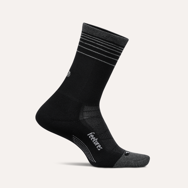 Elite Light Cushion Mini Crew - Reflective - Black Flash