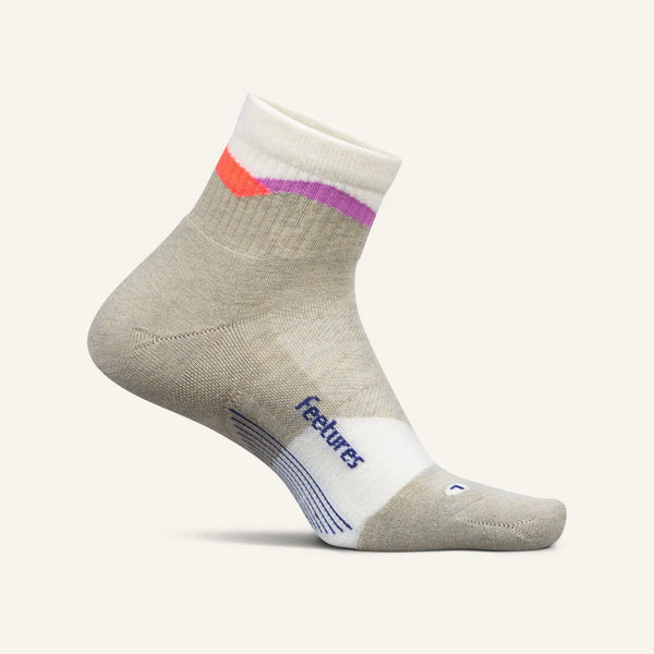 Trail Max Cushion Quarter - Ignite - Mountain High Cream
