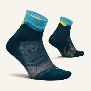 Trail Max Cushion Quarter - Ignite - Mountain High Blue