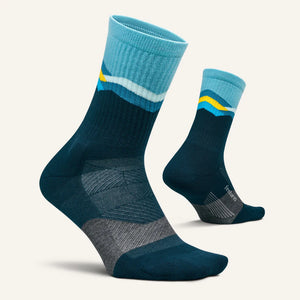 Trail Max Cushion Mini Crew - Ignite - Mountain High Blue