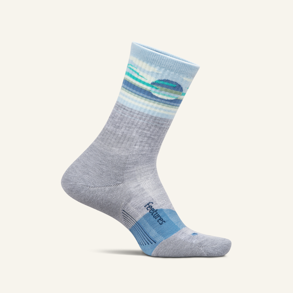 Trail Max Cushion Mini Crew - Cloud Veil Blue
