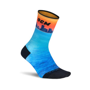 Official Gold Coast Mini Crew Light Cushion Running Socks - GCM24