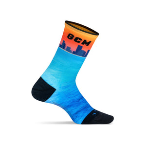 Official Gold Coast Mini Crew Light Cushion Running Socks - GCM24