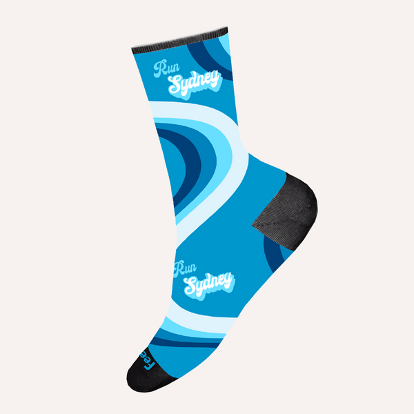 Official 2025 TCS Sydney Marathon Light Cushion Mini Crew - 