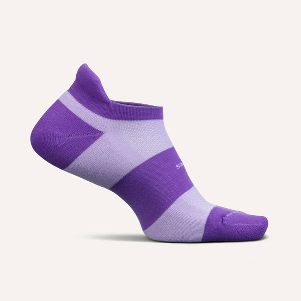 High Performance Cushion No Show Tab - Lace Up Lavender