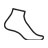 Quarter Sock Height Icon